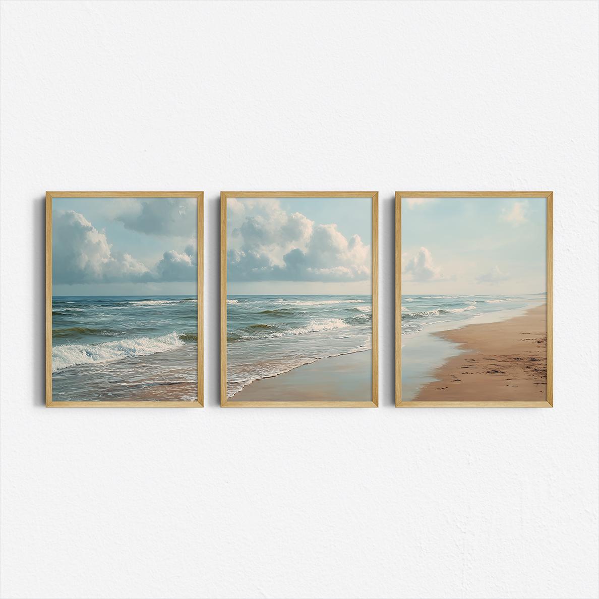 Abstract Canvas Set - Conjunto de 3 Impressões de Triptíquico