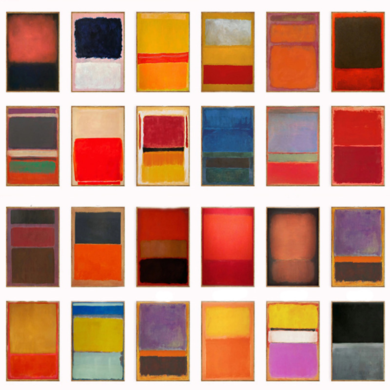 Abstract Canvas Set - Decoração de parede, conjuntos de pôsteres