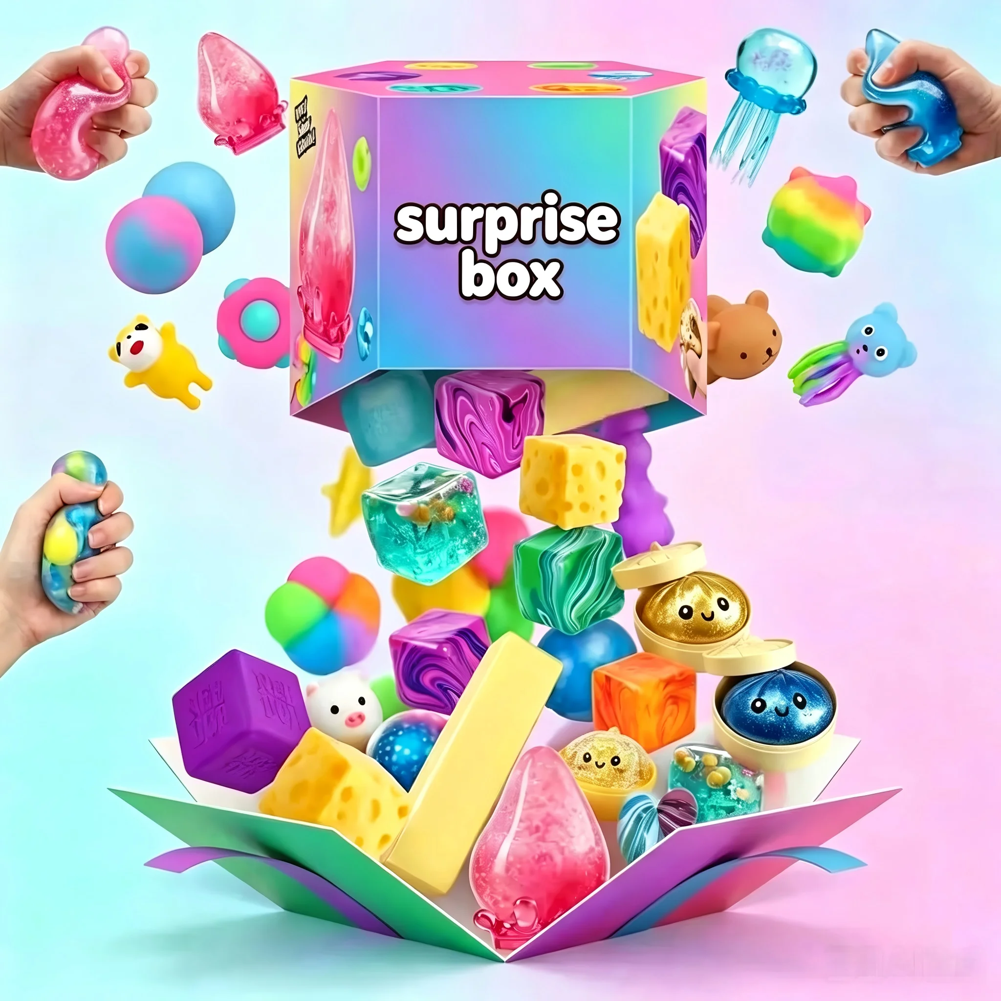 Novo Kit de Brinquedos Surpres - Curtain Curtain avaliação e preço