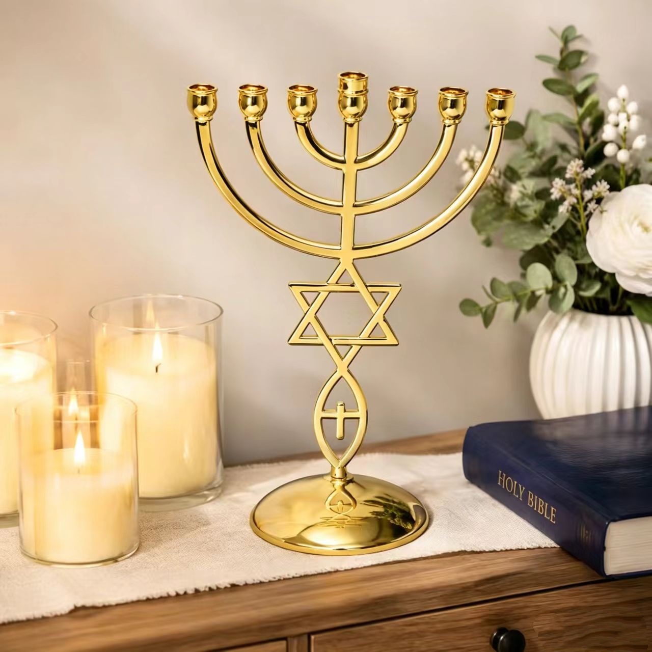 Conjunto de Castiçais de Sete  - Candle Holder Decor avaliação e preço
